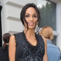 Rosario Dawson - London Fashion Week Spring Summer 2012 - Julien Macdonald - Outside | Picture 79913